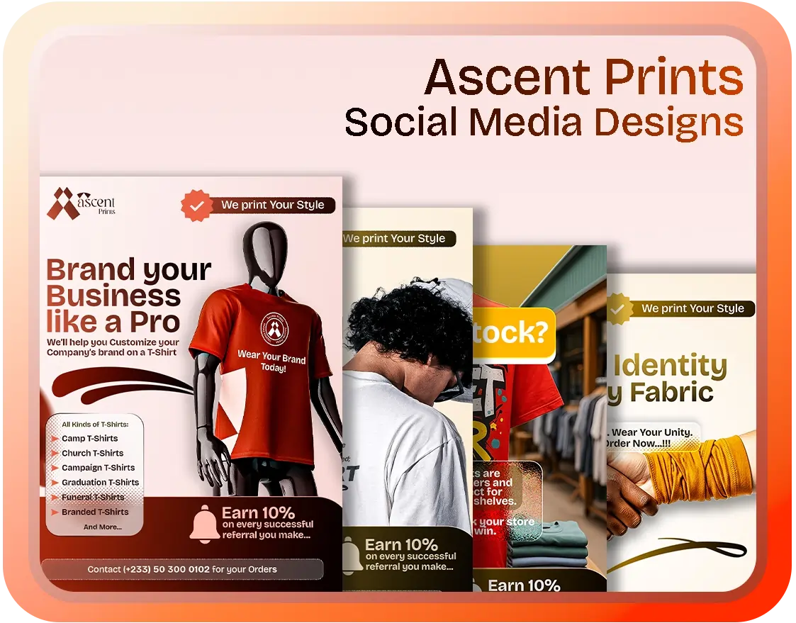 Ascent Prints Social Media Designs