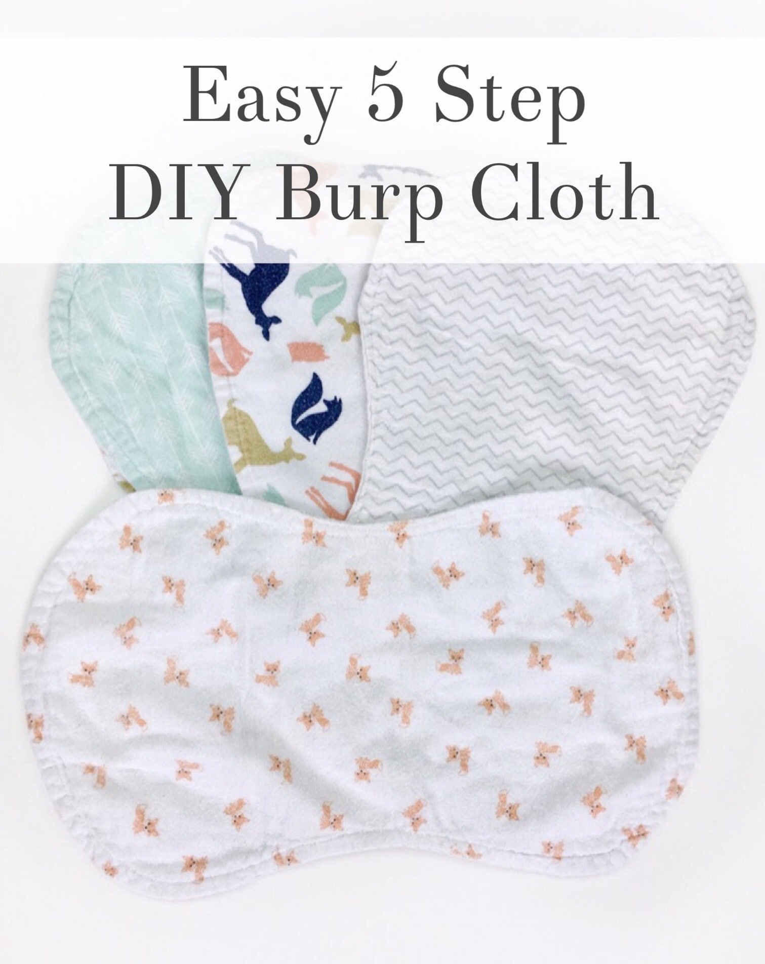 DIY Burp Cloth