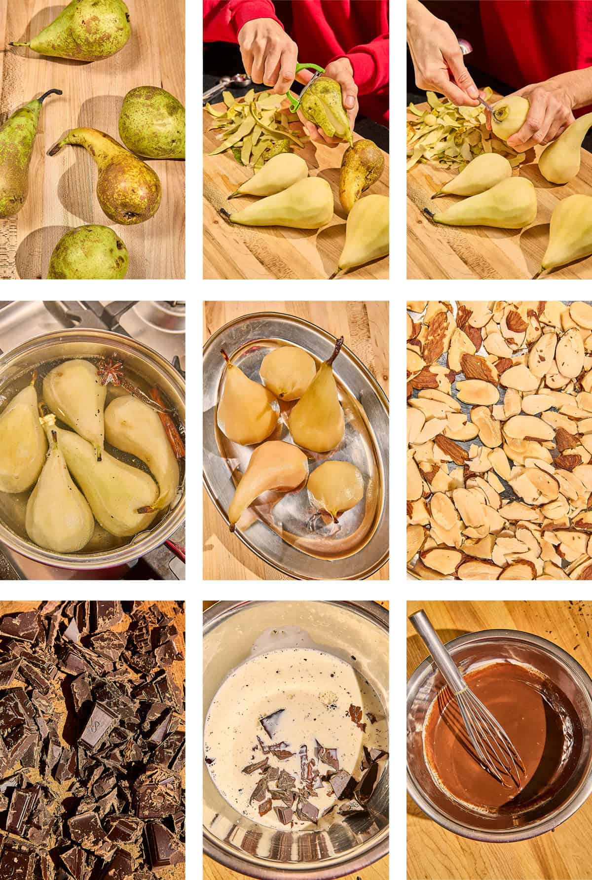 Steps to Make Poire Belle Helene