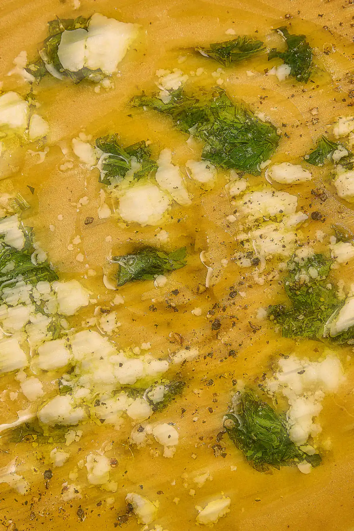 red lentil soup motion blur detail