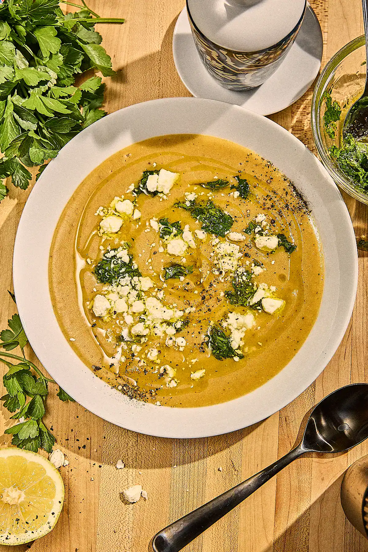 red lentil soup