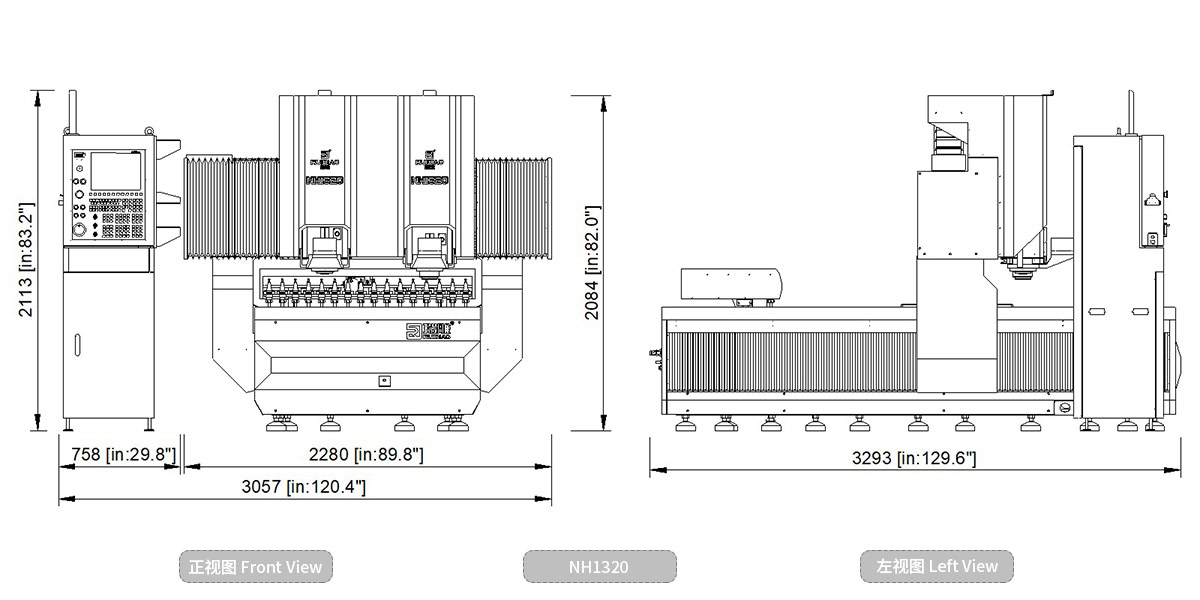 NH1320高速三轴龙门CNC（images 5）