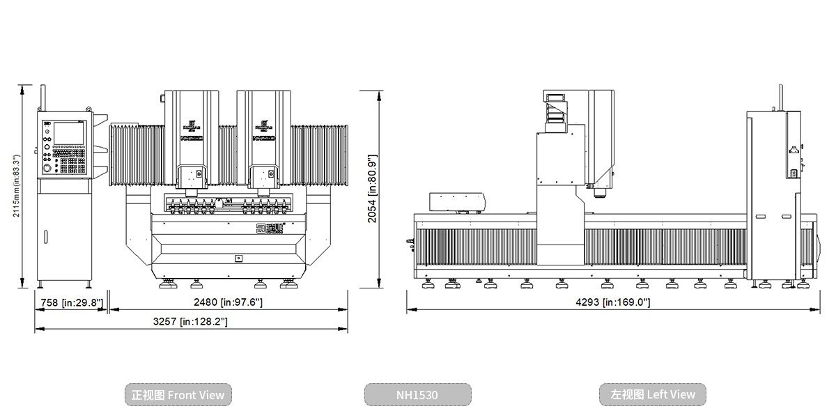 NH1530高速三轴龙门CNC(images 5)