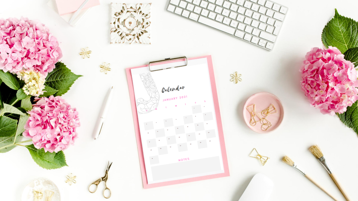 free printable 2021 calendar