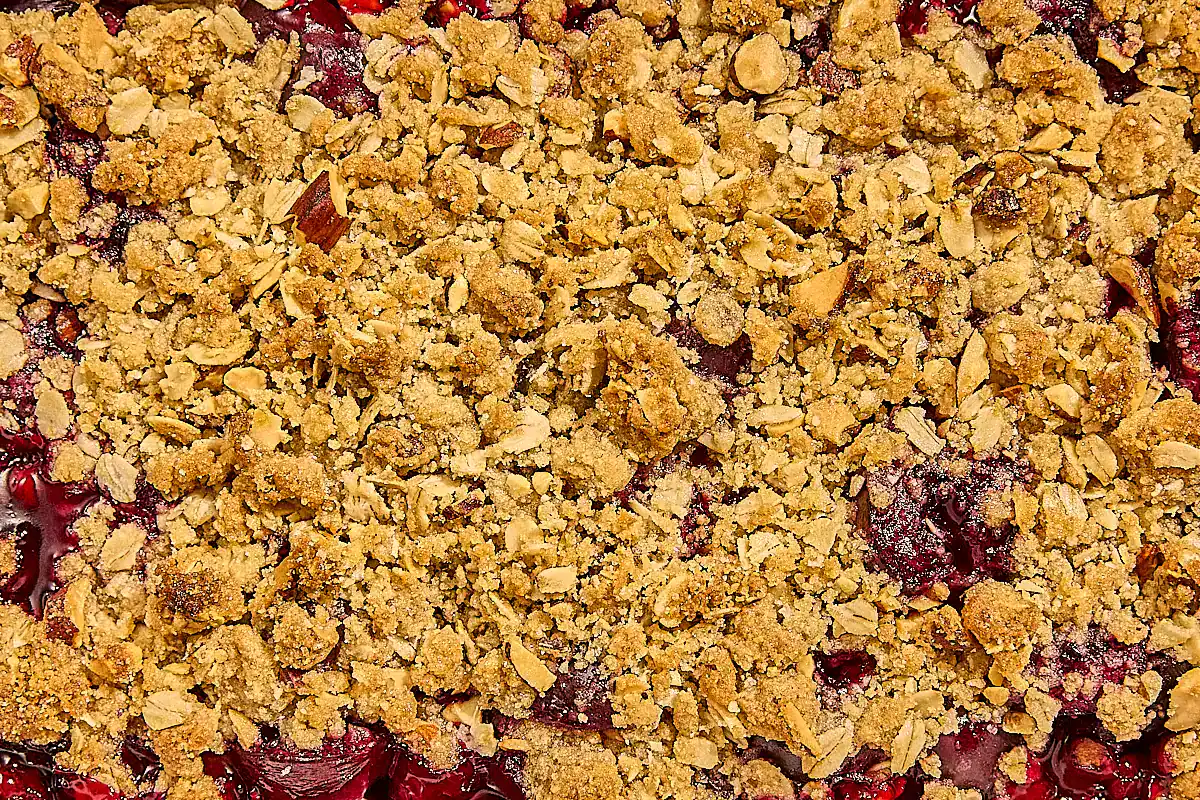 baked crisp topping