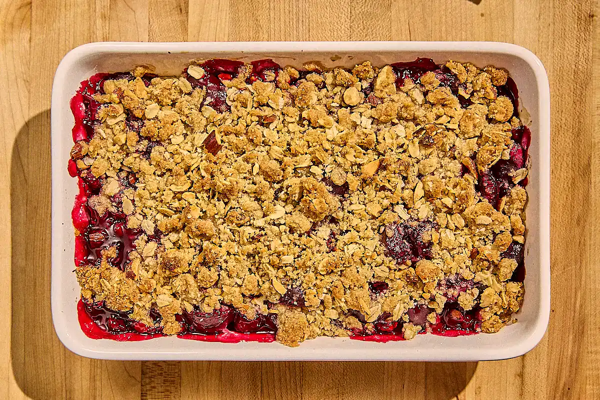 cherry crisp