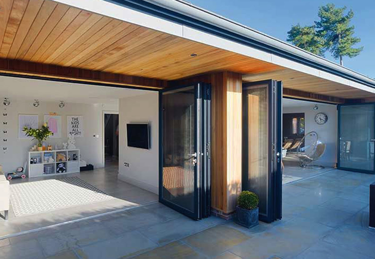 Schuco ASS70FD bifold door