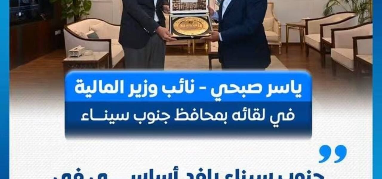 المالية لا تمول فقط.. كيف تتحول إلى شريك تنمية في قلب سيناء