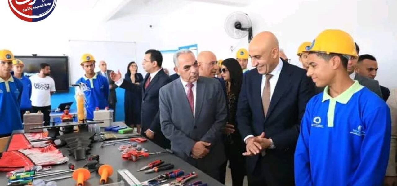 افتتاح مدرسة المهندس عبد الحميد أبو بكر للتكنولوجيا التطبيقية والغاز