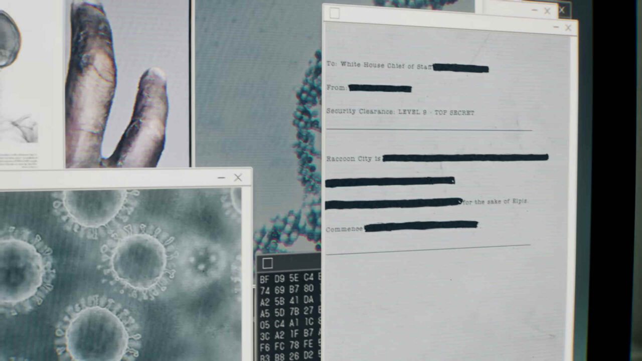 E-mail citando o projeto ELPIS e Raccoon City.