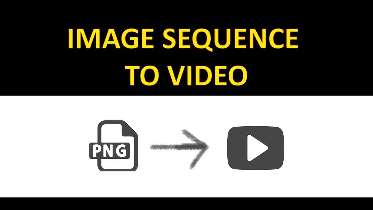 Conversion of Image Sequence to Video in Photoshop