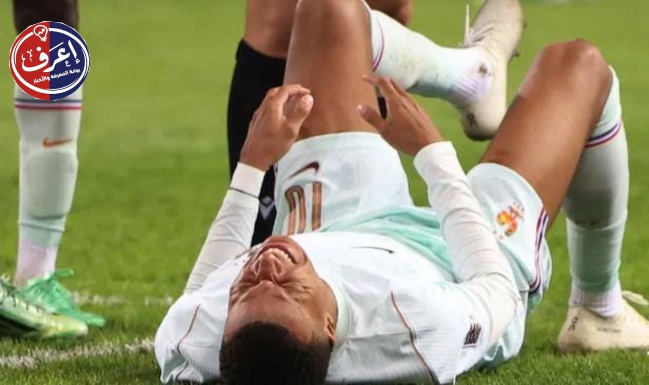 هدف الفوز يتحول إلى قلق.. ماذا يحدث لركبة مبابي اليسرى
