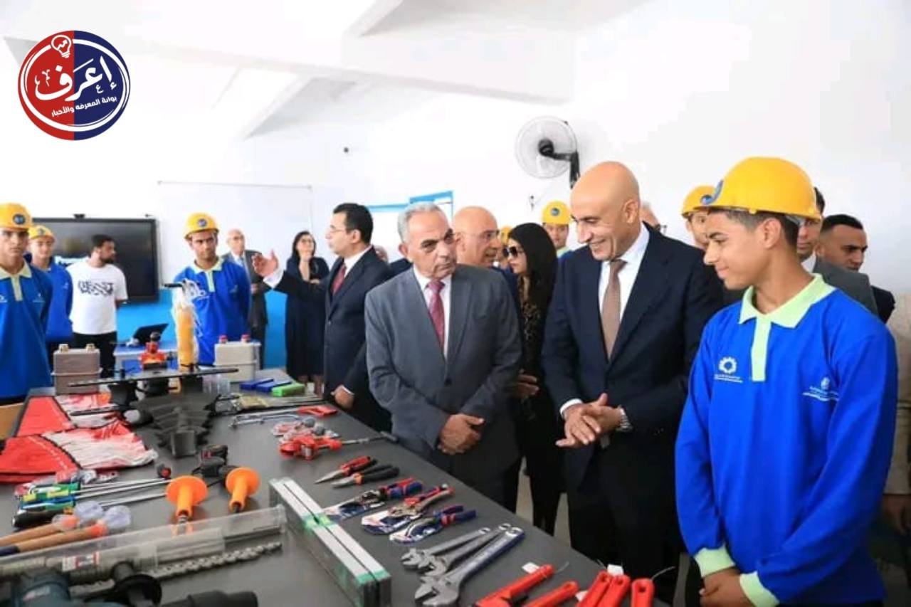 افتتاح مدرسة المهندس عبد الحميد أبو بكر للتكنولوجيا التطبيقية والغاز