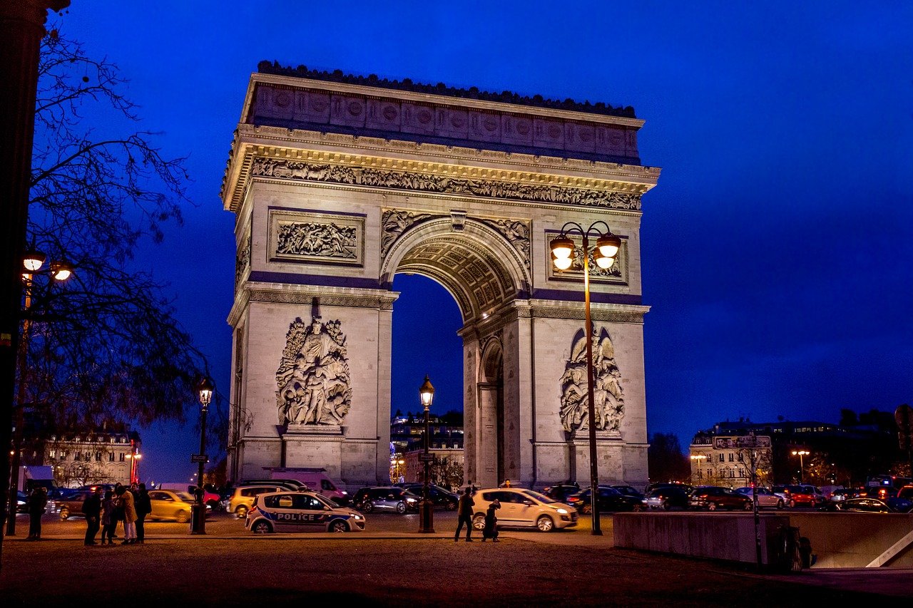 arc de triomphe, getting around in paris, Paris travel budget