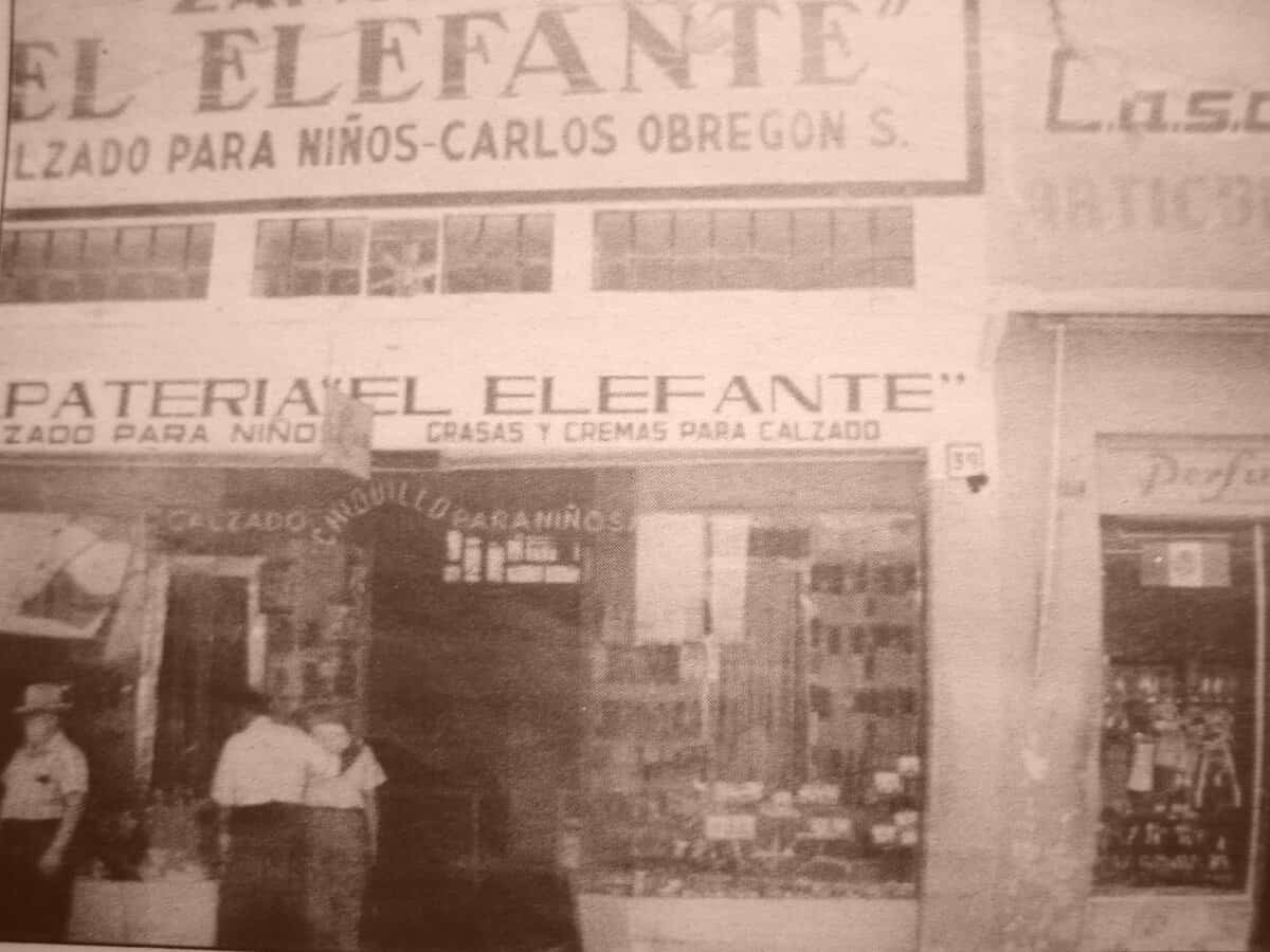 Nosotros 1 Tienda El Elefante centro 1960