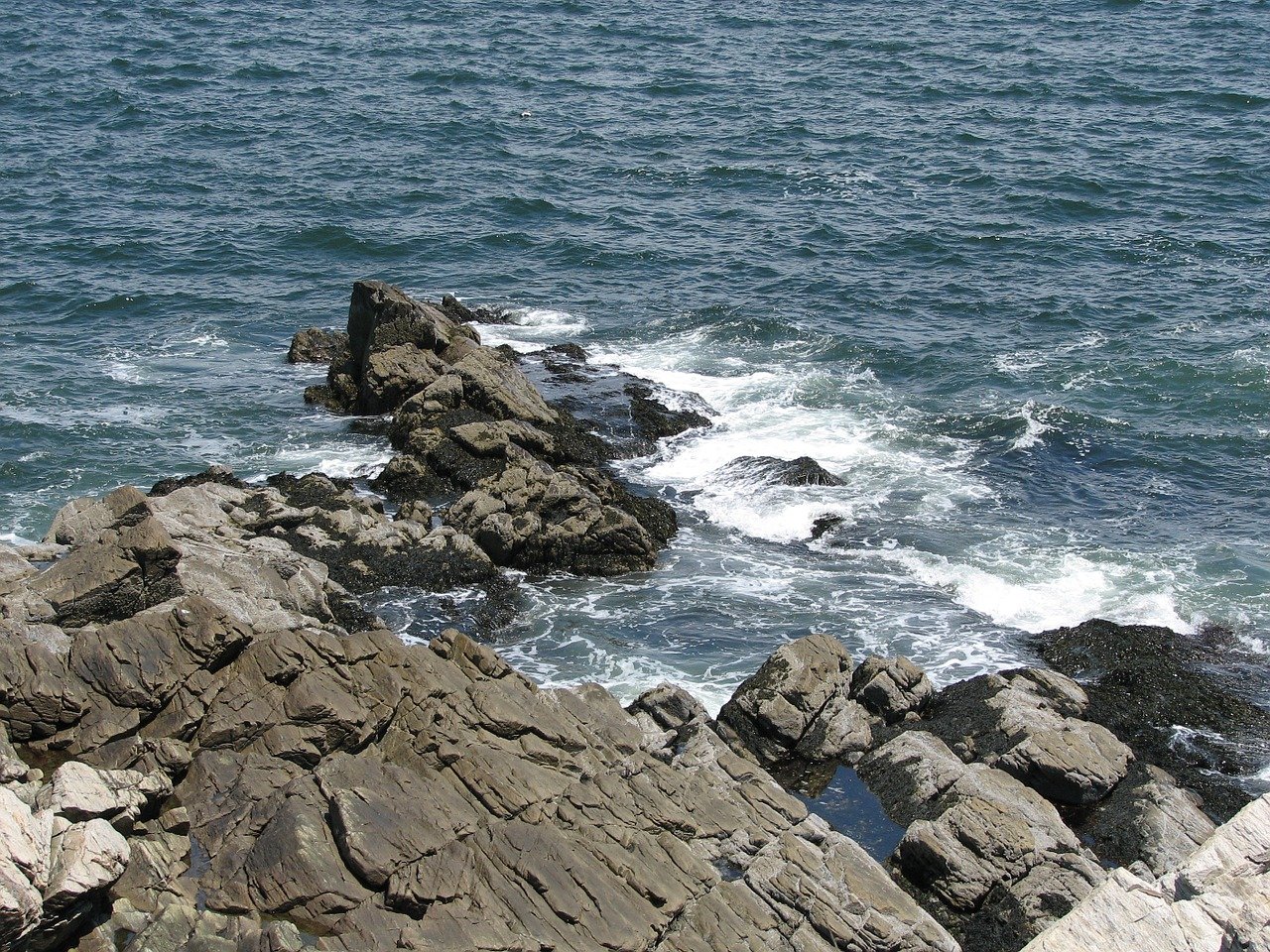 Cold water Casco Bay