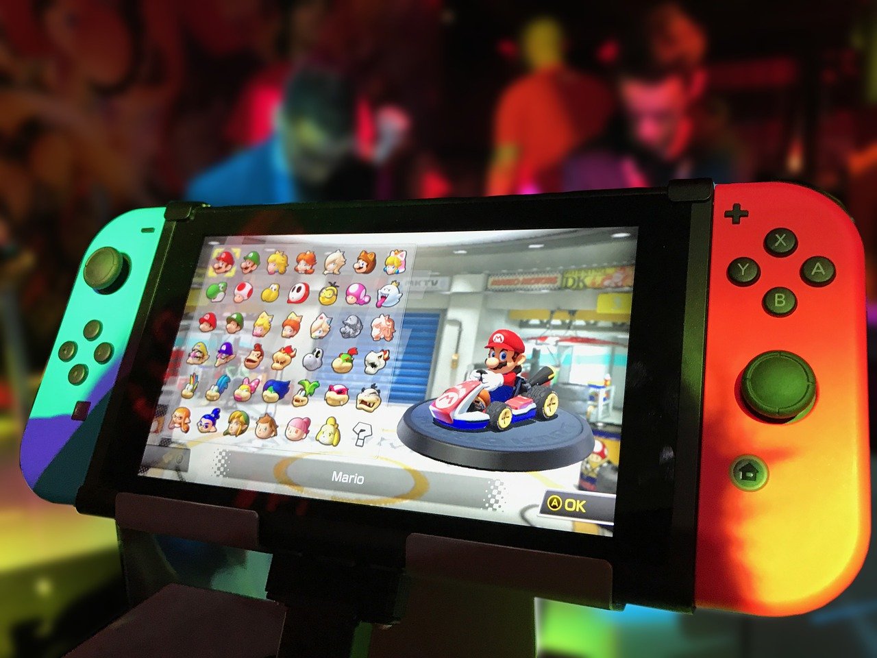 Mario kart on nintendo-switch