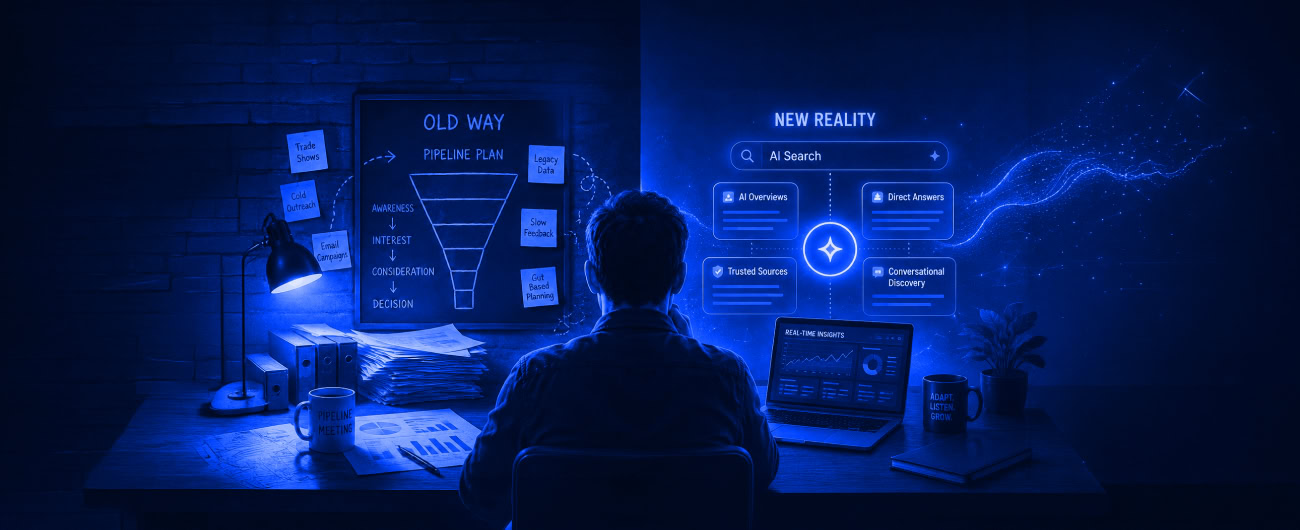 AI search changed discovery. Why are we still planning pipeline the old way?