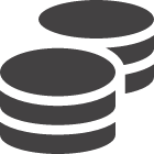 Icon awesome coins | Advivo