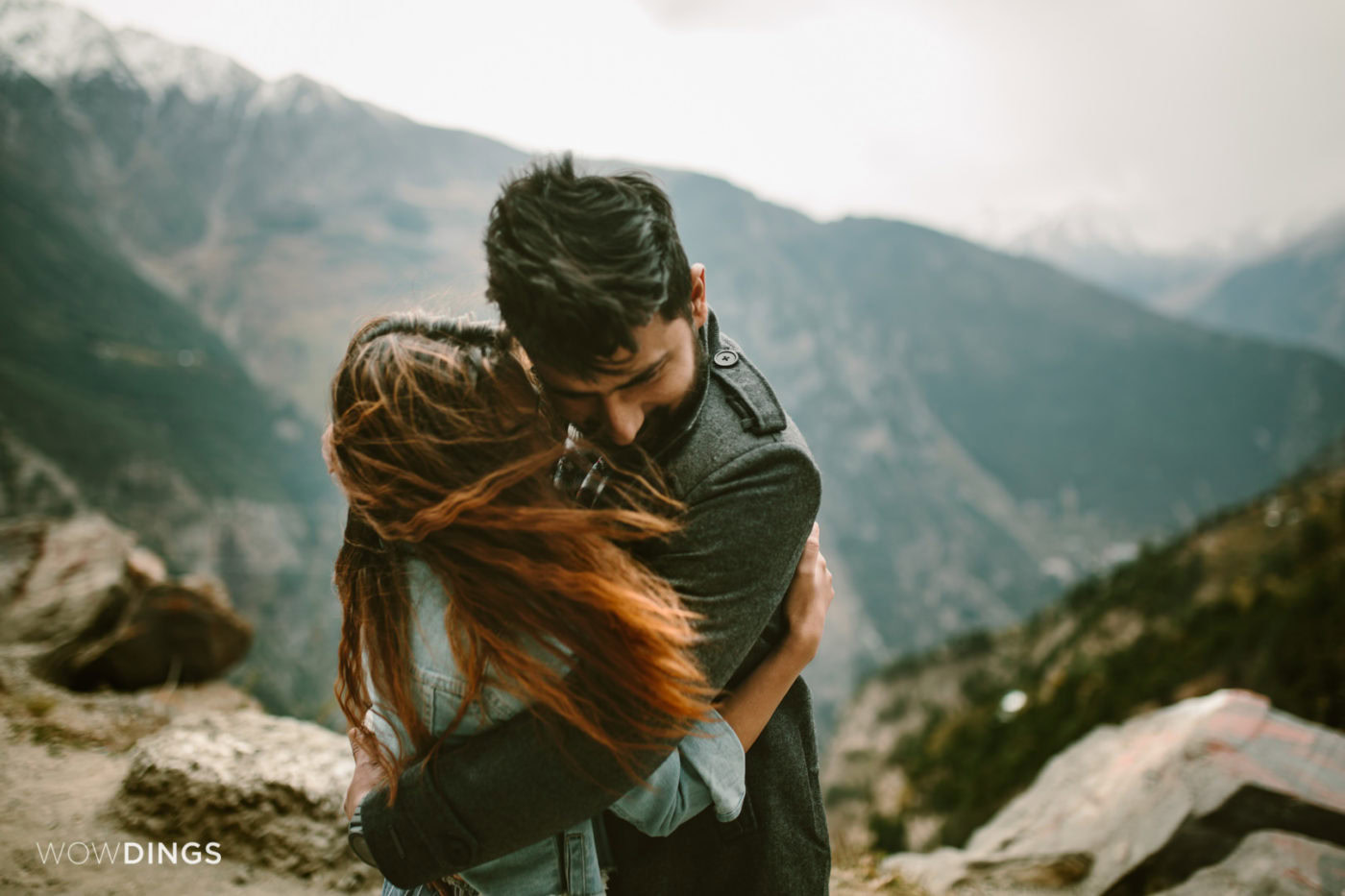 Destination Pre wedding Shoot in Kalpa by Wowdings, Himachal Pra