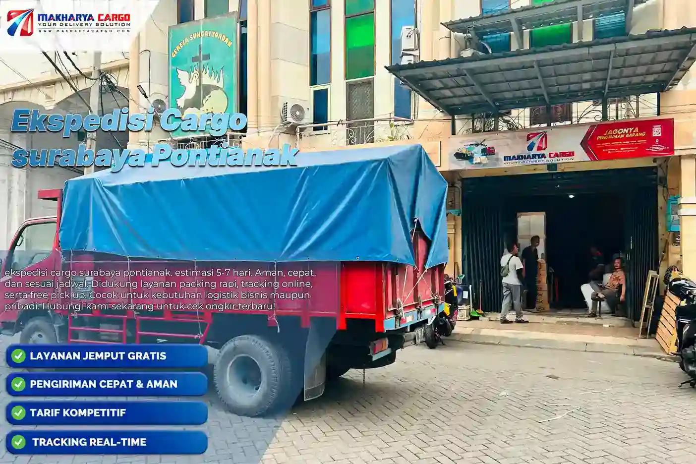 ekspedisi cargo surabaya pontianak