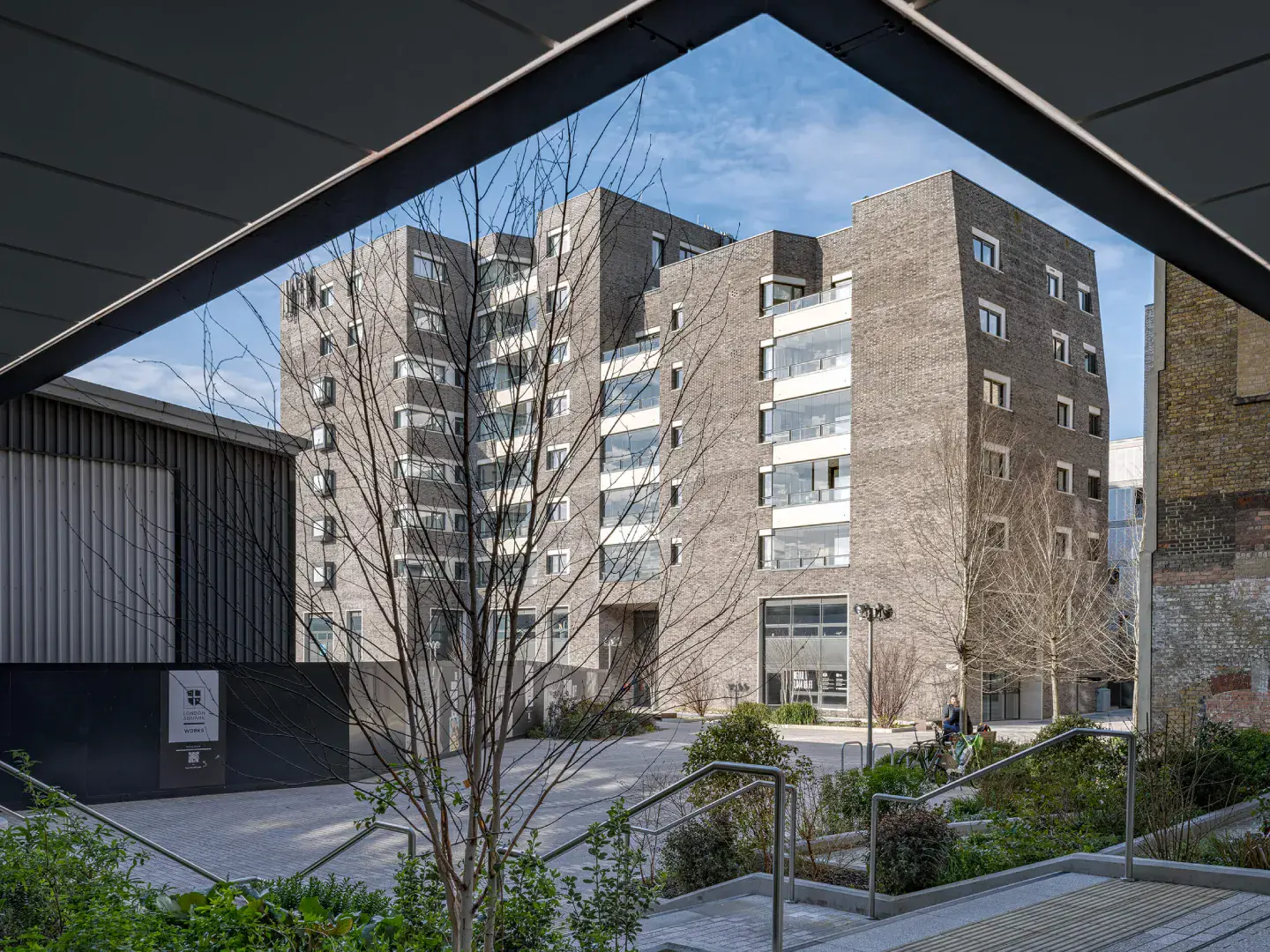 aluclad window at professional building