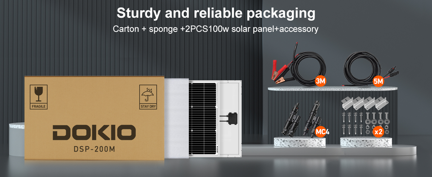 Panneau solaire 200w