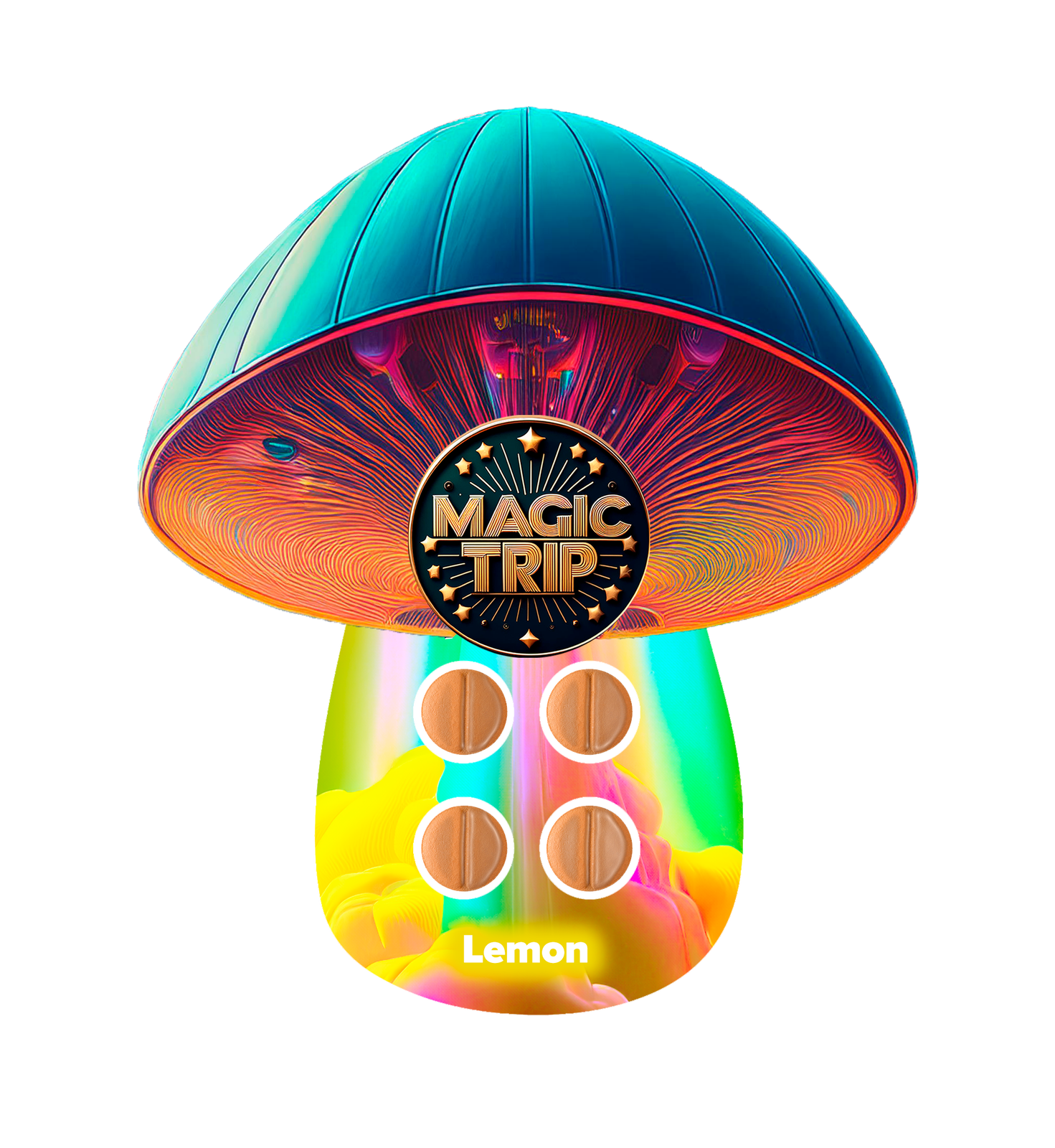 Mushroom Tabs – 4ct – LEMON