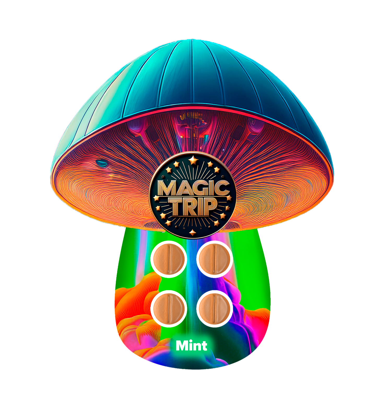 Mushroom Tabs – 4ct – MINT