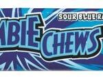 SWEETMANS BLUE RASPBERRY ZOMBIE CHEWS 28GM Pack Size: 60
