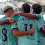 برشلونة يتخطى ليفانتي في مباراة مثيرة.. يامال وأديمي يقودان البارسا للفوز
