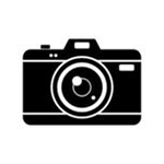 Photo camera icons 150px