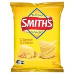 SMITHS CHEESE & ONION CRINKLE CUT CHIPS 170GM Pack Size: 12