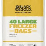 BLACK & GOLD FREEZER BAGS LARGE 40S Pack Size: 24
