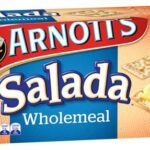 ARNOTTS CRACKERS SALADA WITH WHOLEMEAL 250GM Pack Size: 18