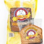 PAPA JOES BANANA BREAD SLICED 5 PIECES Pack Size: 8
