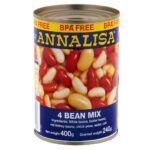ANNALISA 4 BEANS MIX 400GM Pack Size: 12