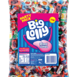 BIG LOLLY MIXED LOLLIES 2KG Pack Size: 8