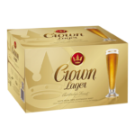 CARLTON CROWN LAGER BEER 375ML Pack Size: 24