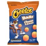 CHEETOS CHEESE & BACON BALLS 45GM Pack Size: 18