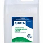 AUTO MACHINE DISH LIQUID 5LT KORTA pack size:3