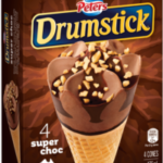 ICE CREAM DRUMSTICK SUPER CHOC 4'S