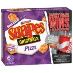 ARNOTTS ORIGINAL PIZZA SHAPES SNACKS 190GM Pack Size: 24