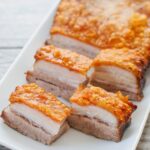 PORK BELLY SPARES SLICED BONE IN PER KG