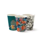 BIOPAK BIOCUP ART SERIES SINGLE WALL 8OZ 50S Pack Size: 20