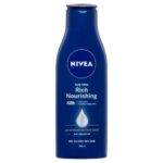 NIVEA RICH NOURISHING BODY MOISTURISER 250ML Pack Size: 3