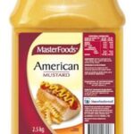 MASTERFOODS AMERICAN MUSTARD 2.5KG Pack Size: 6