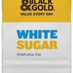 BLACK & GOLD SUGAR WHITE 3KG Pack Size: 4