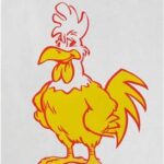 CAST AWAY FOIL LINED CHICKEN PRINTED BAG 1EA Pack Size: 1