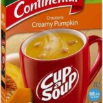 CONTINENTAL CROUTONS PUMPKIN CUP-A-SOUP 2 SERVES 55GM Pack Size: 7